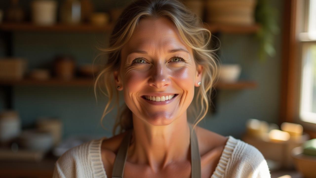 Donnie Lee Walker, founder of DONNIE LEE WALKER, standing in a sunlit workshop in West Virginia, surrounded by natural soap ingredients.